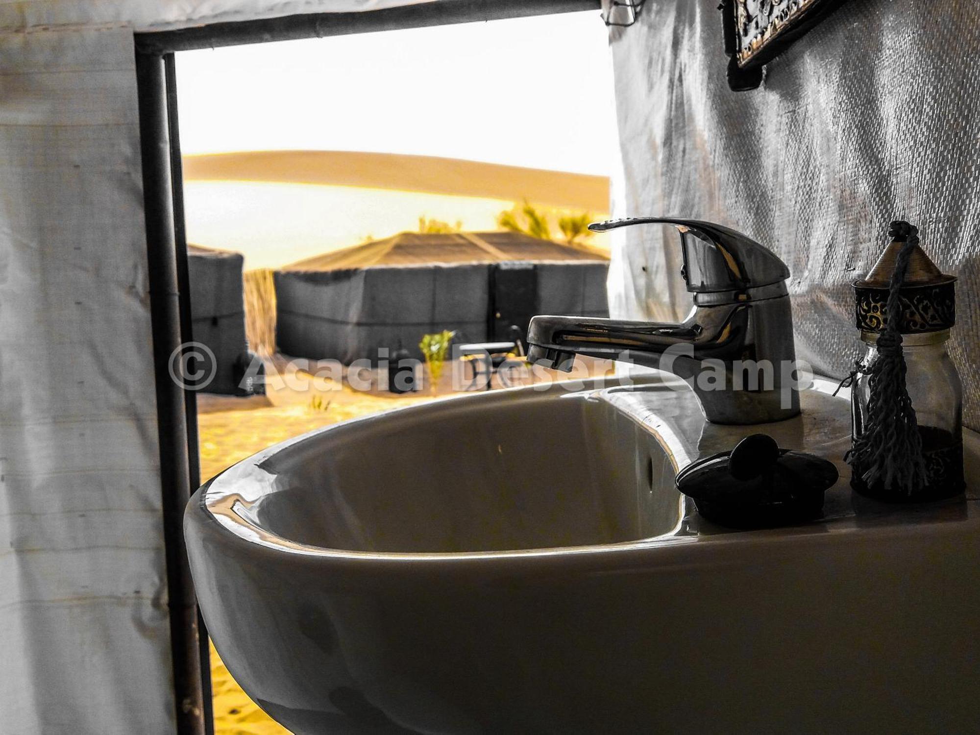 فندق Acacia Desert Camp مرزوكة المظهر الخارجي الصورة