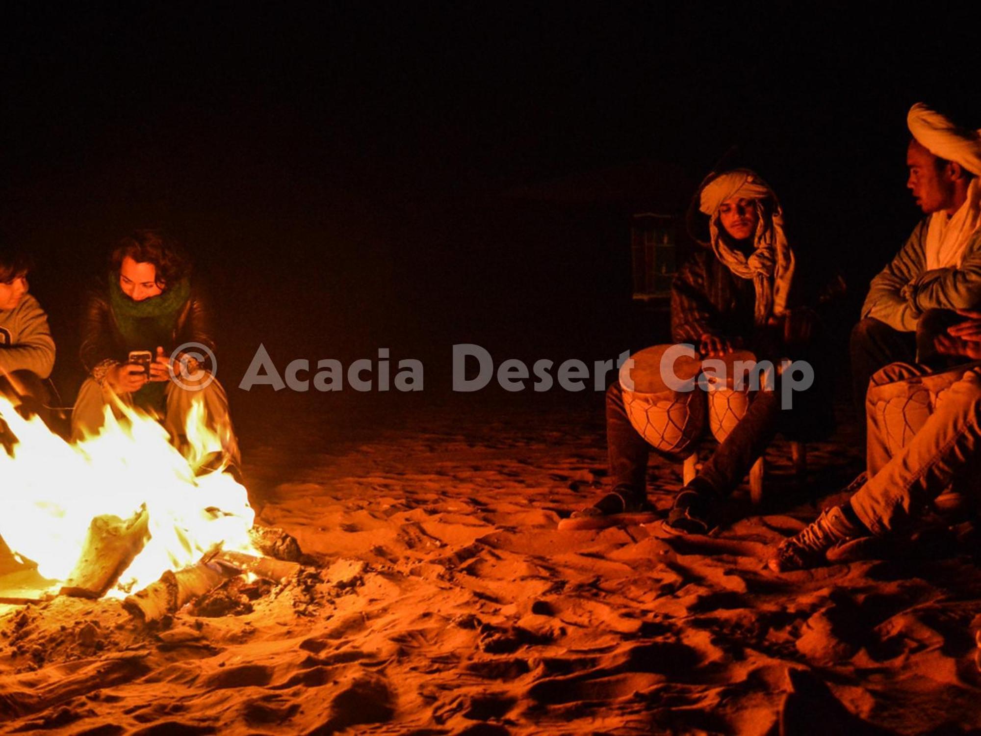 فندق Acacia Desert Camp مرزوكة المظهر الخارجي الصورة